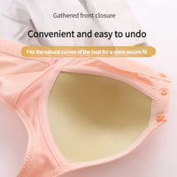 Front Closure Breathable Push Up Bra