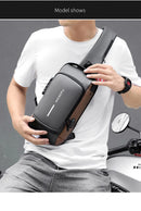 Men's Multifunction Anti-theft Shoulder Bag/Crossbody Travel Bag