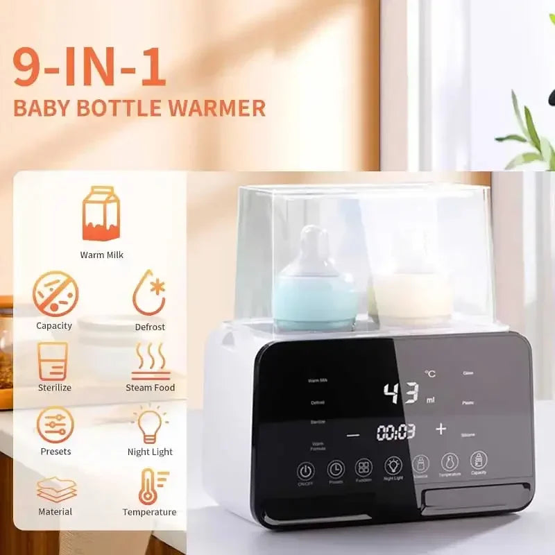 Newborn Baby Feeding Bottle Warmer & Sterilizers with Timer