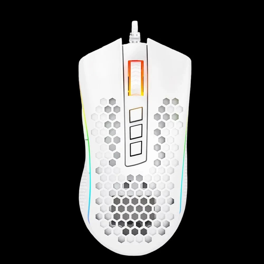 USB Wired RGB Gaming Honeycomb Mouse