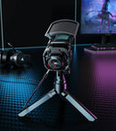 RGB Recording Microphone With Articulated Arm/USB Condenser Mic