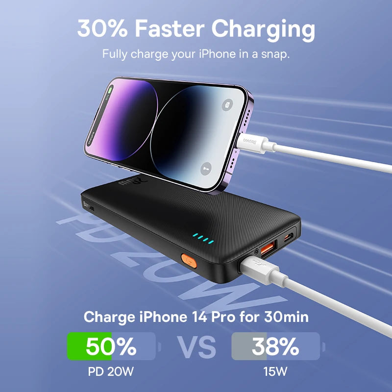 Airpow 20W Power Bank 10000mAh or 20000mAh Fast Charge Powerbank