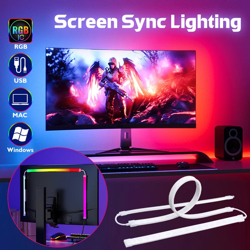 Computer Monitor Backlight RGB Screen Color Sync