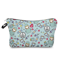 Nurse ECG Women Cosmetic Bag