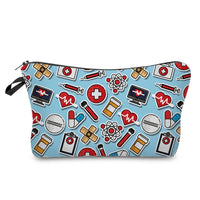 Nurse ECG Women Cosmetic Bag