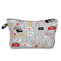 Nurse ECG Women Cosmetic Bag