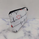 Nurse ECG Women Cosmetic Bag