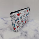 Nurse ECG Women Cosmetic Bag