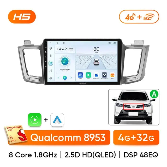 Android Car Radio For Toyota RAV4/RAV 4 XA40 (2012-2019)